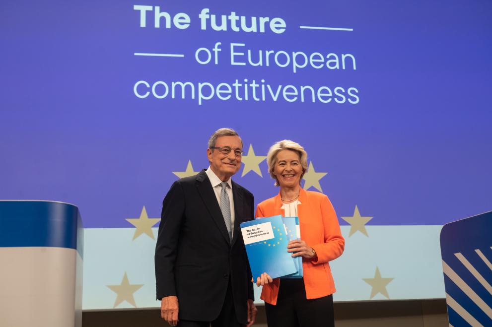 Draghi apresenta relatrio sobre o futuro da competitividade europeia