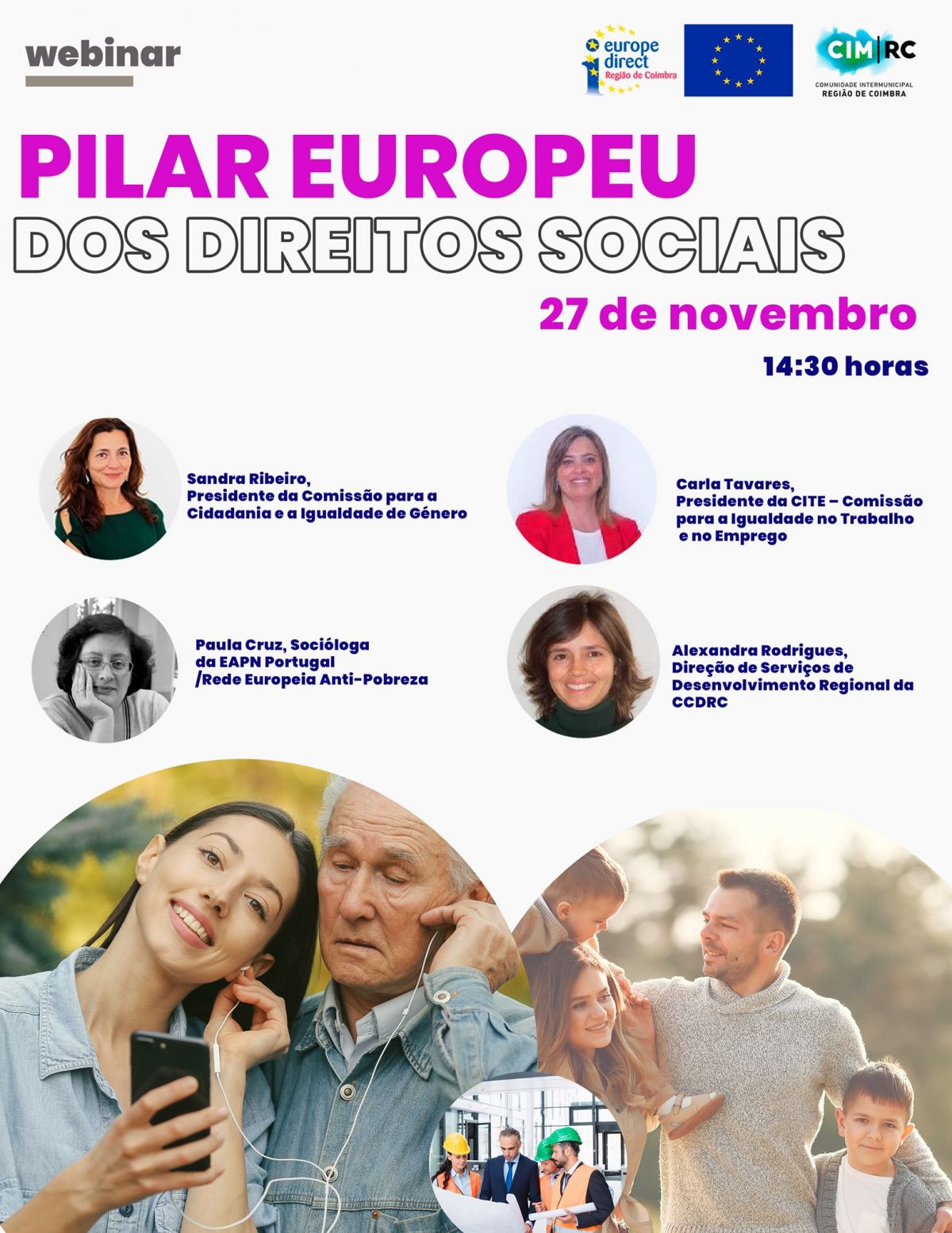 Webinar: Pilar Europeu dos Direitos Sociais