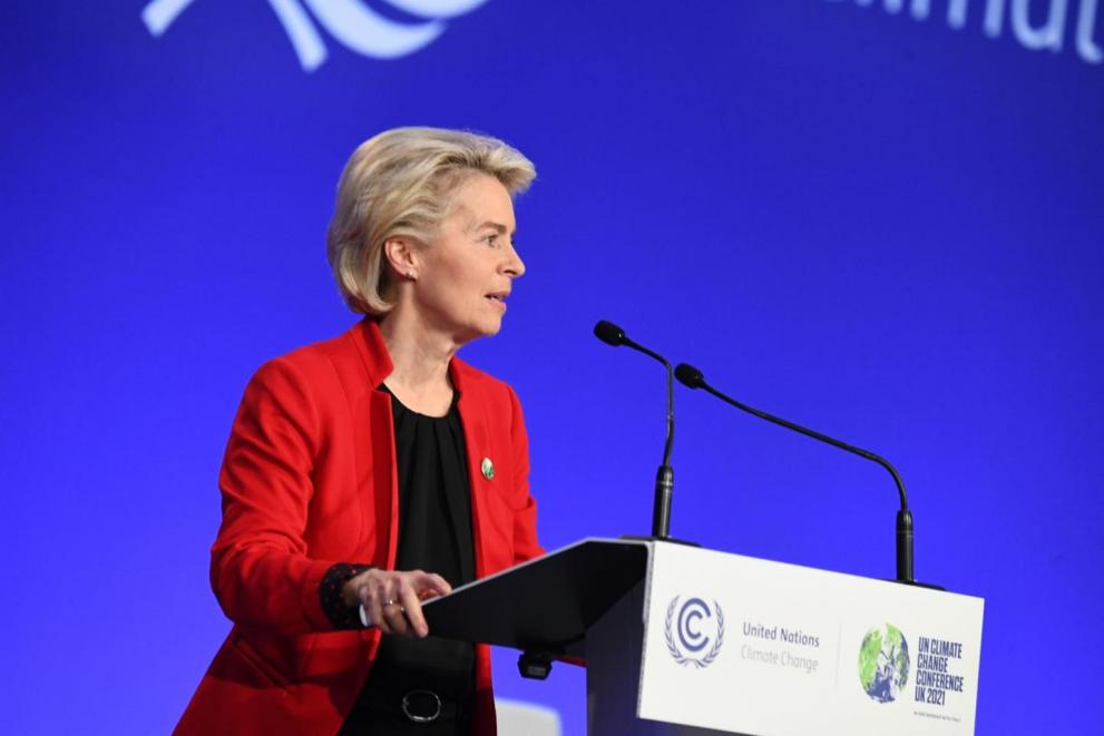 UE na COP26: presidente von der Leyen na Cimeira de Lderes Mundiais