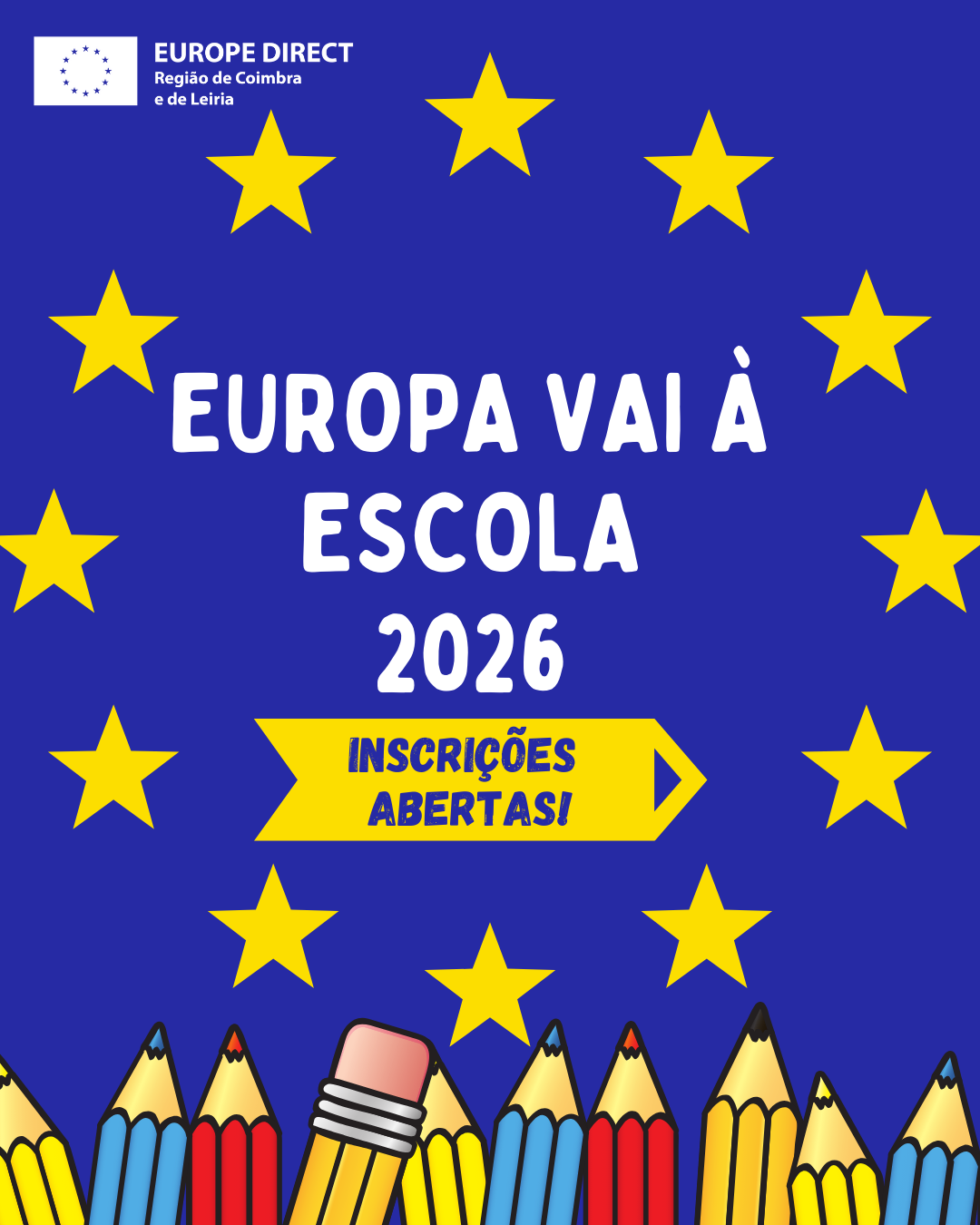 Europa vai � Escola 2026