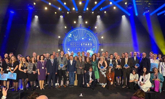 REGIOSTARS 2025: dois prmios para o projeto transnacional AGEO