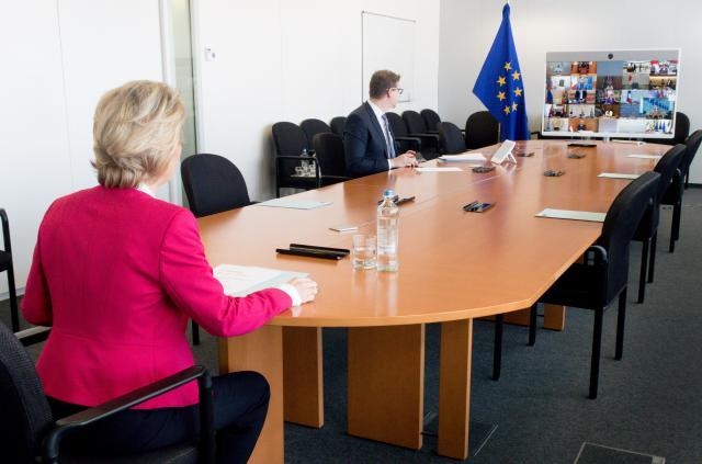 Declarao conjunta da presidente von der Leyen e do presidente Michel aps videoconferncia do G20 