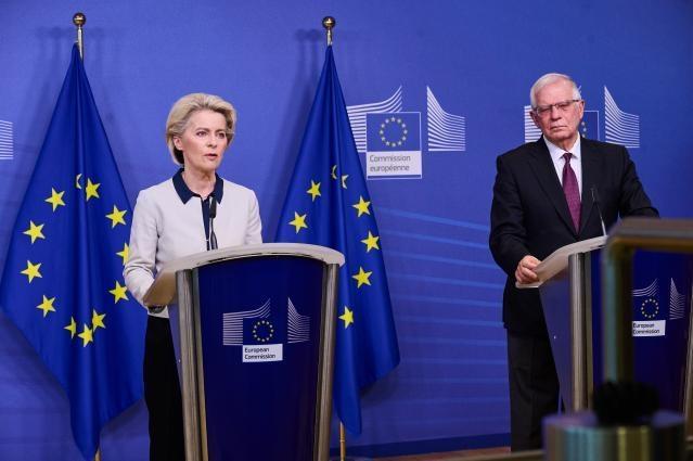 Presidente Ursula von der Leyen e alto representante/vice-presidente Josep Borrell condenam ataque brbaro da Rssia contra a Ucrnia