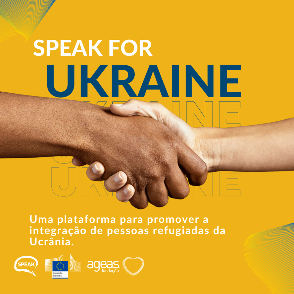 Comisso Europeia em Portugal associa-se ao SPEAK For Ukraine para apoiar integrao de refugiados