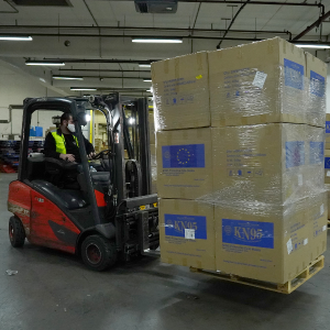 Equipamento de proteo para os profissionais da sade da UE