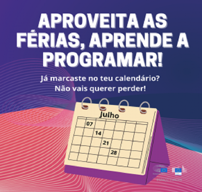 Aproveita as frias, aprende a programar!