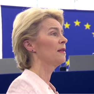 Presidente Ursula von der Leyen em Lisboa